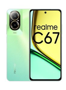 Realme C67, 256GB, 8GB RAM, Dual SIM, 4G LTE, Sunny Oasis - Middle East Version