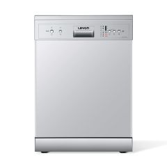 Levon Freestanding Dishwasher, 60 CM, 12 Persons, Stainless Steel - LVDW12SSDTCL
