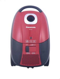 Panasonic Deluxe Series Bagged Vacuum Cleaner, 1900 Watt, Red - MC-CG711