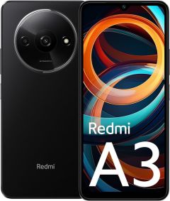 Xiaomi Redmi A3, 128GB, 4GB, 4G LTE, Dual SIM- Midnight Black