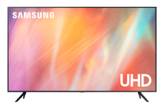 Samsung 65 Inch 4K UHD Smart LED TV with Built-in Receiver - 65CU7000
