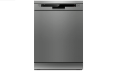 Midea Freestanding Dishwasher, 13 Place Settings, Silver - WQP13-5201C-S