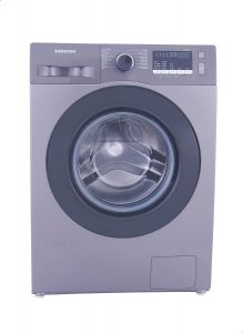 Samsung Front Load Automatic Washing Machine, 8 KG, Inverter Motor, Inox- WW80T4020CX1AS 