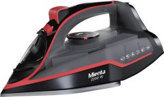 Mienta Steam Iron, 250 ml, 2200 Watt, Black and Red - SI181438B