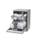 LG Inverter Freestanding Dishwasher, 600 mm, 14 Persons, Silver - DFC532FP