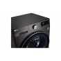 LG Vivace Front Load Automatic Washing Machine With Dryer, 10.5 KG, Black Steel- F4V9RCP2E